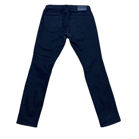 Black Skinny Distressed Jeans 28x30 - Picture 6 of 13